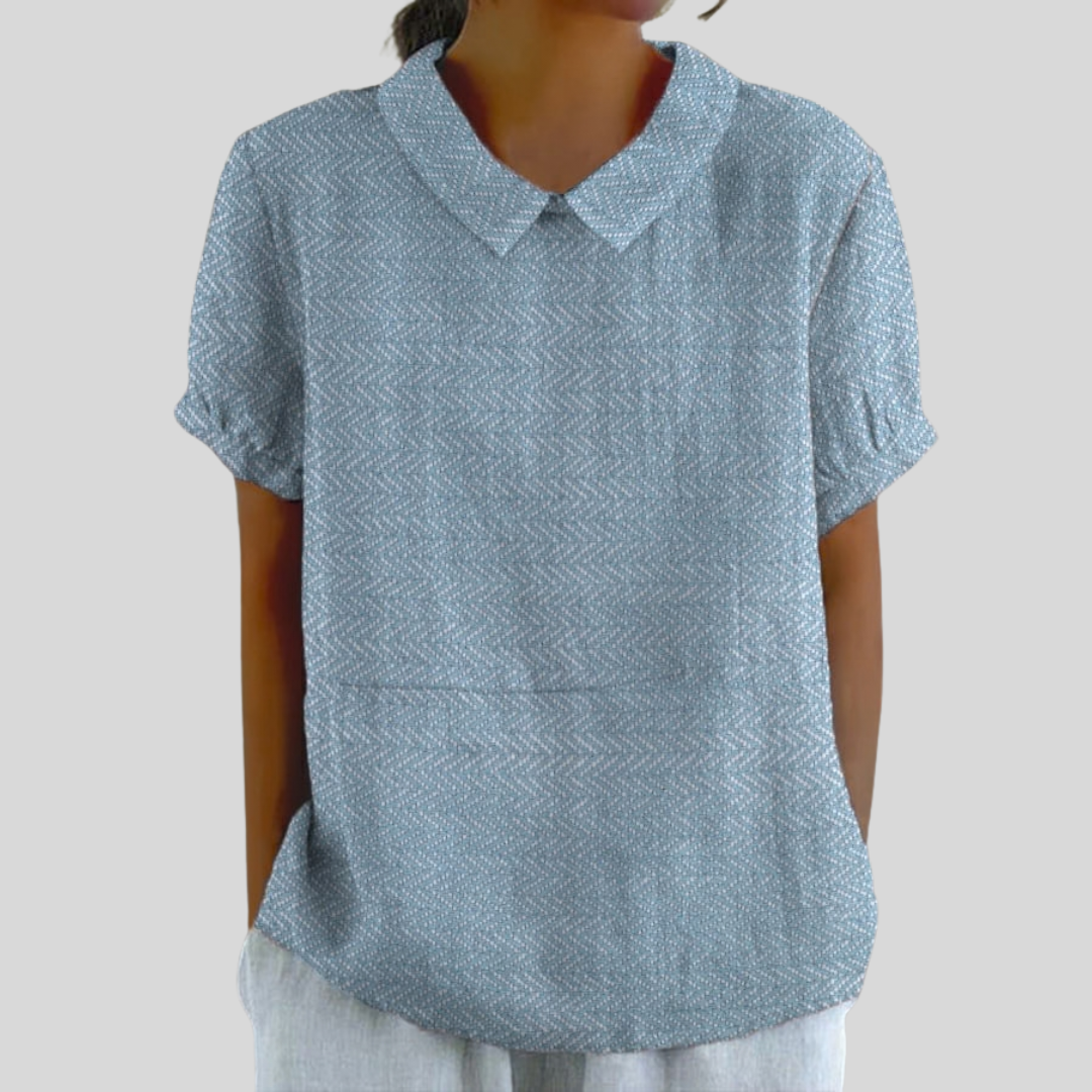 Mathilde™ | Blouse met textuurpatroon