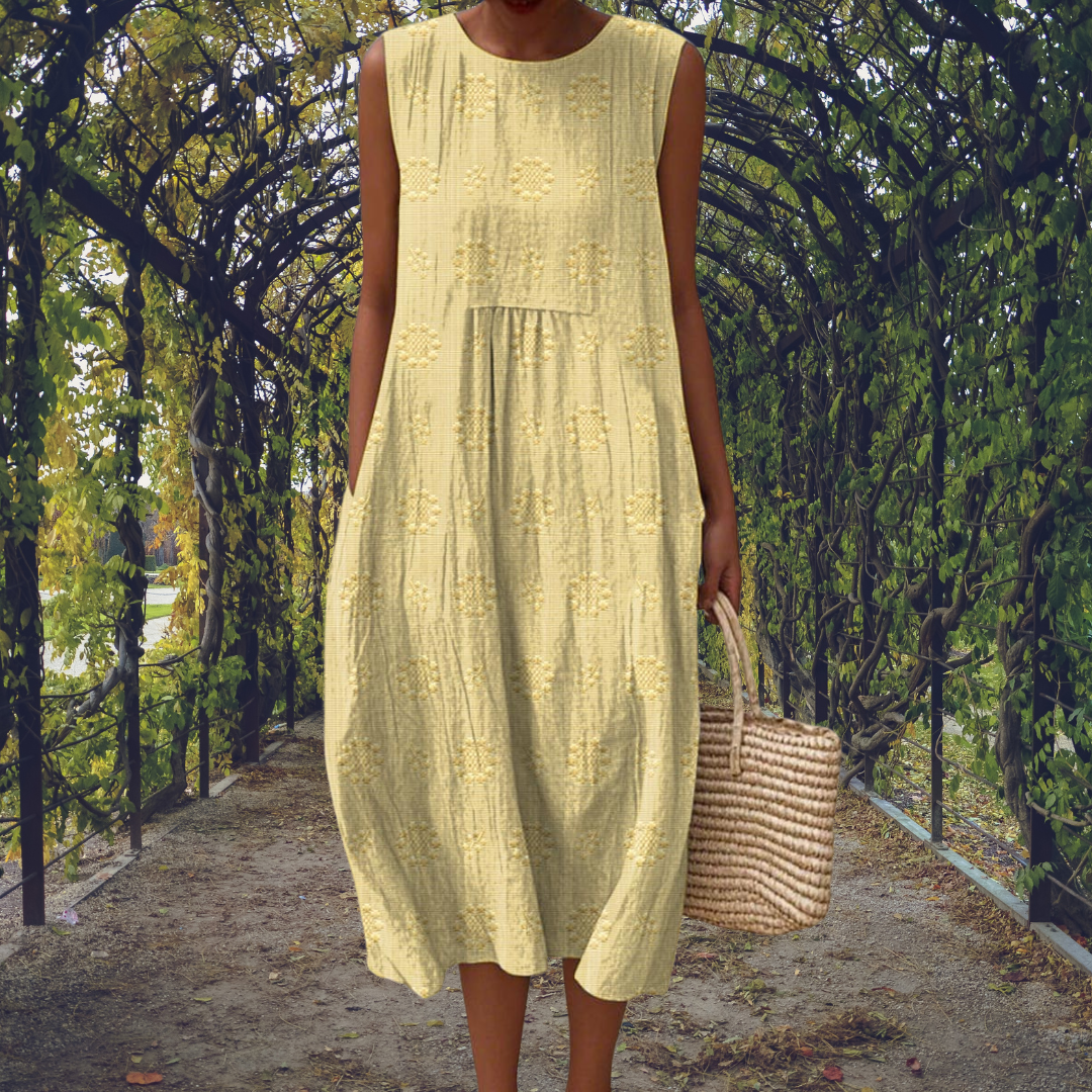 Aikaterini™ | Elegante mouwloze jurk