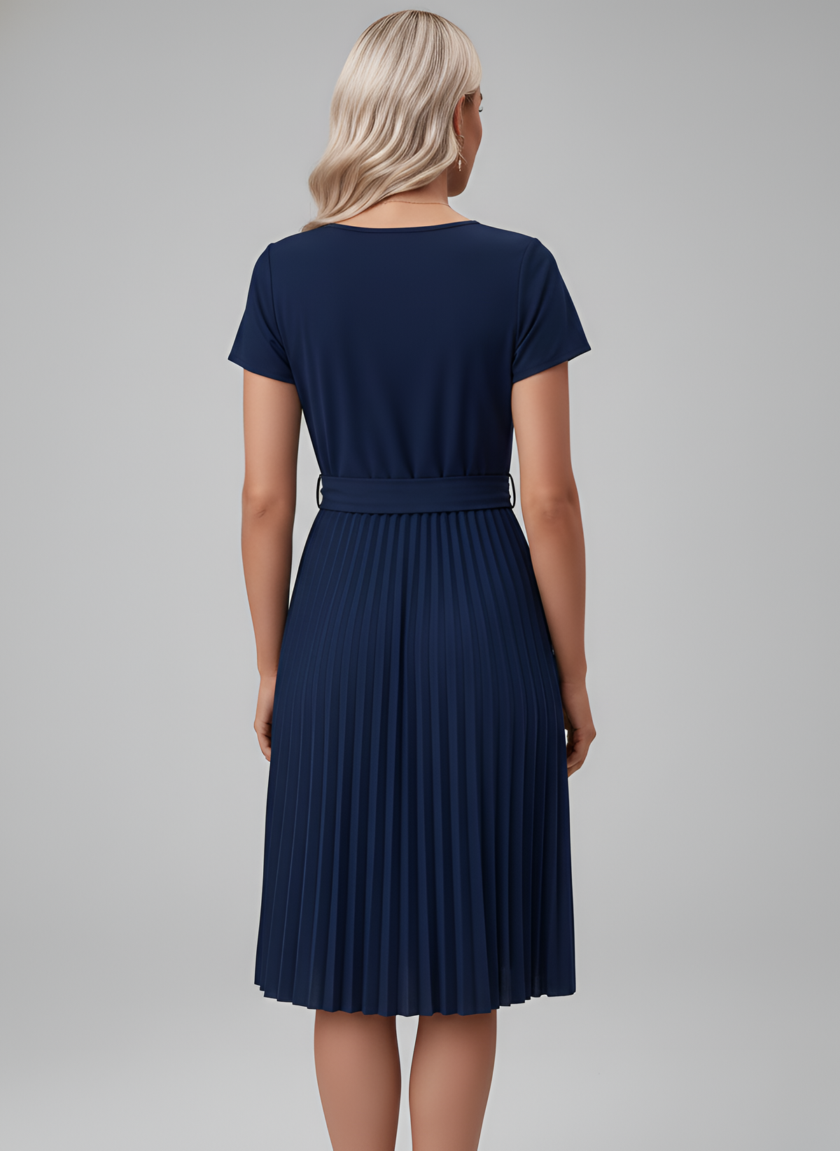 LISE™ | Plissé jurk