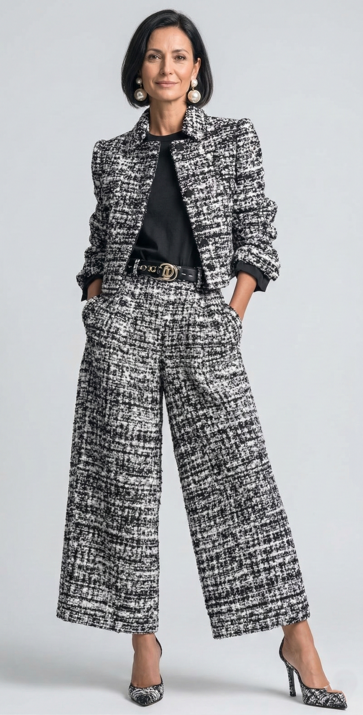 Odette™ | Tweed-ensemble