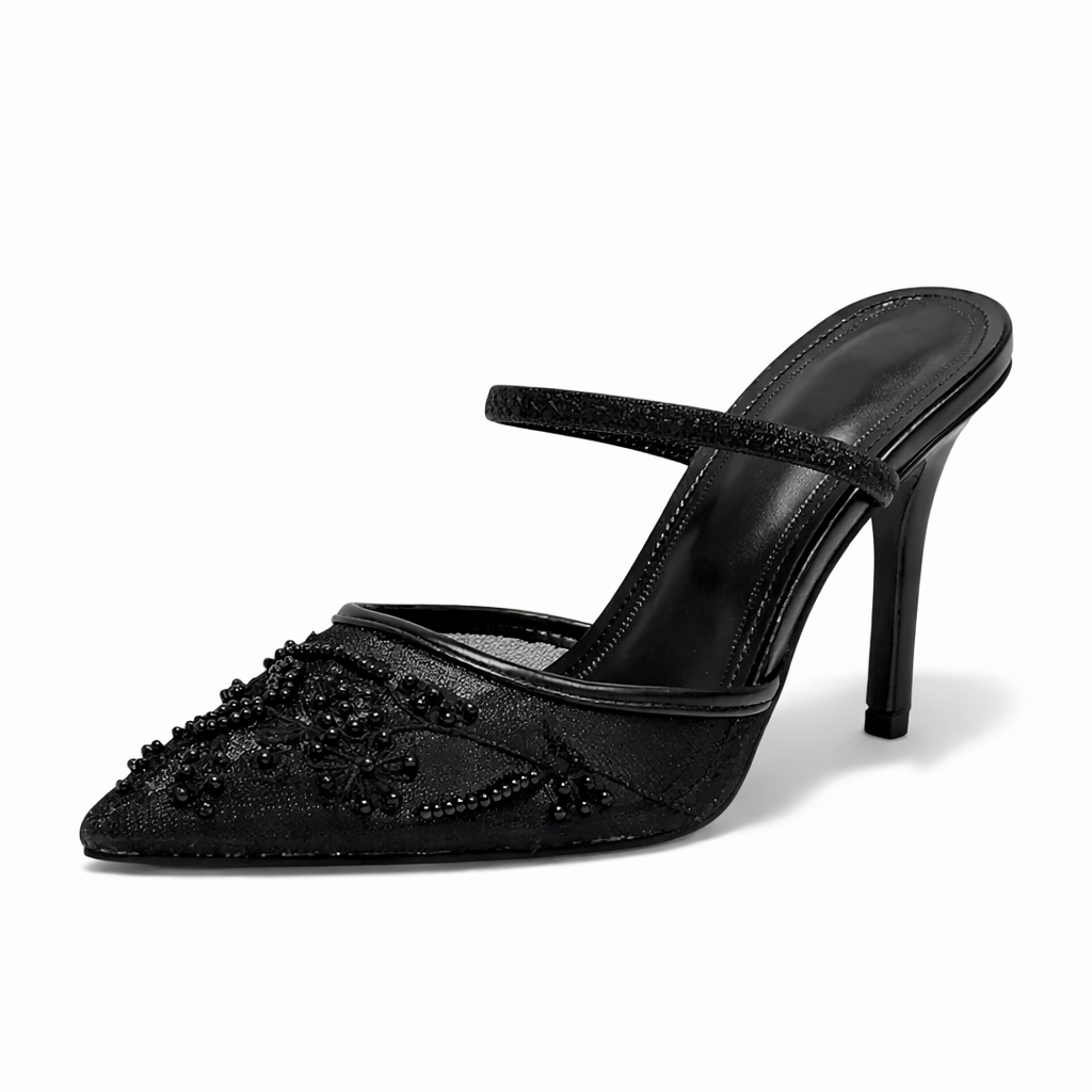 ZURI™ | Geborduurde Mules