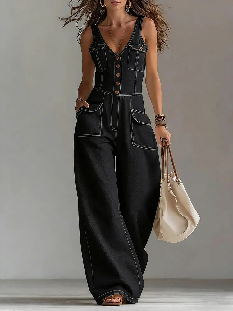 Sophie™ | Denim-jumpsuit
