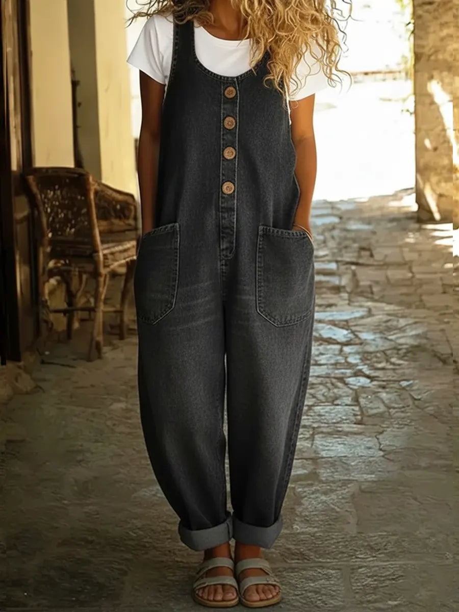 Aurore™ | Denim jumpsuit