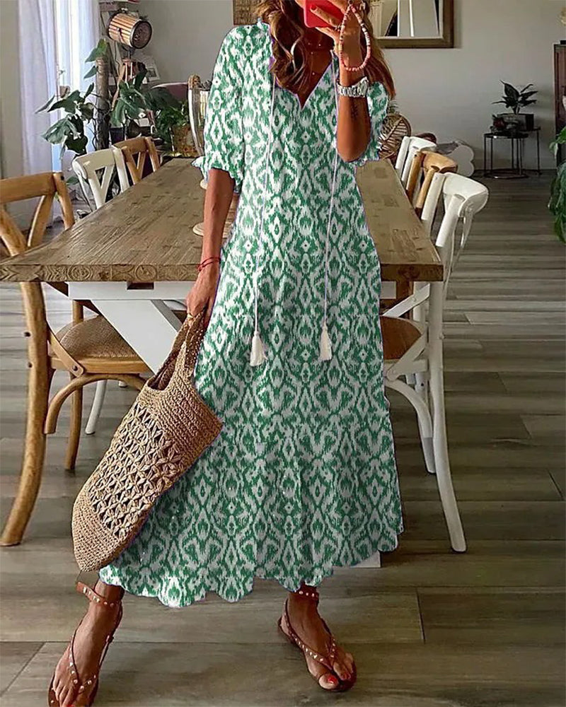 Sophia - Zomerjurk boheemse vintage