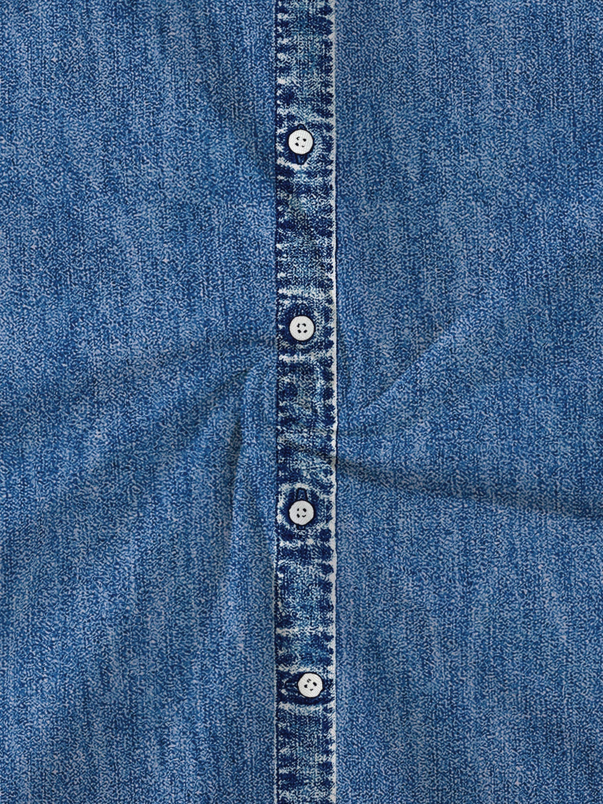 Hélène™ | Retro denim-jurk