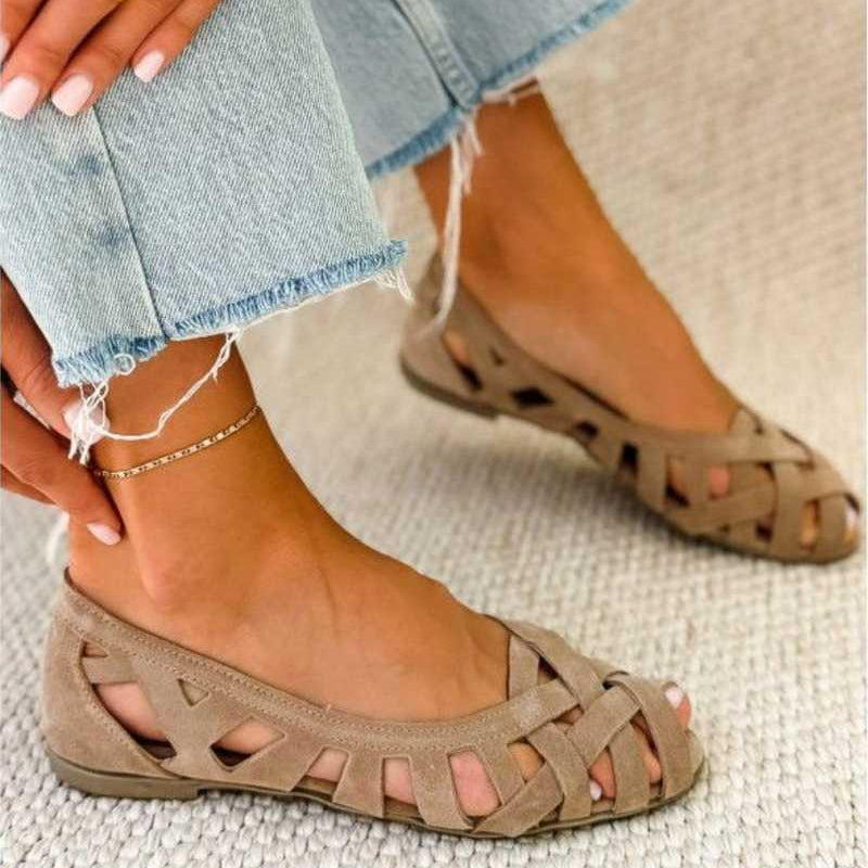 CATERINA™ | Gevlochten sandalen