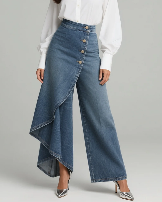 Caris™ | Denim-slim portefeuille
