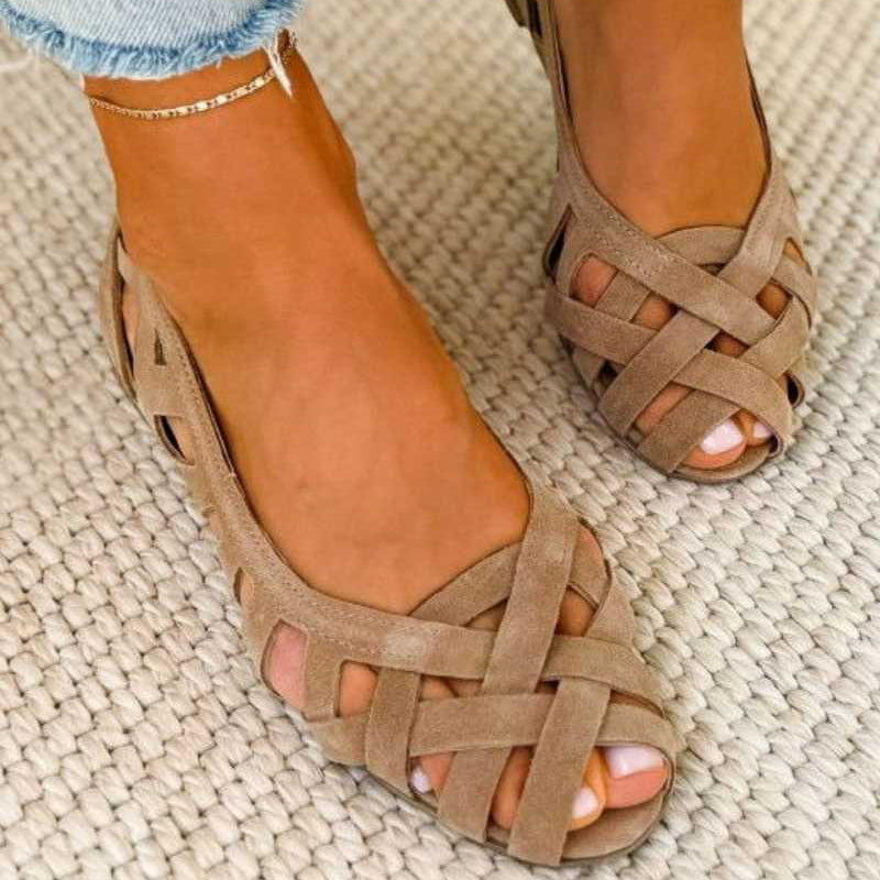 CATERINA™ | Gevlochten sandalen