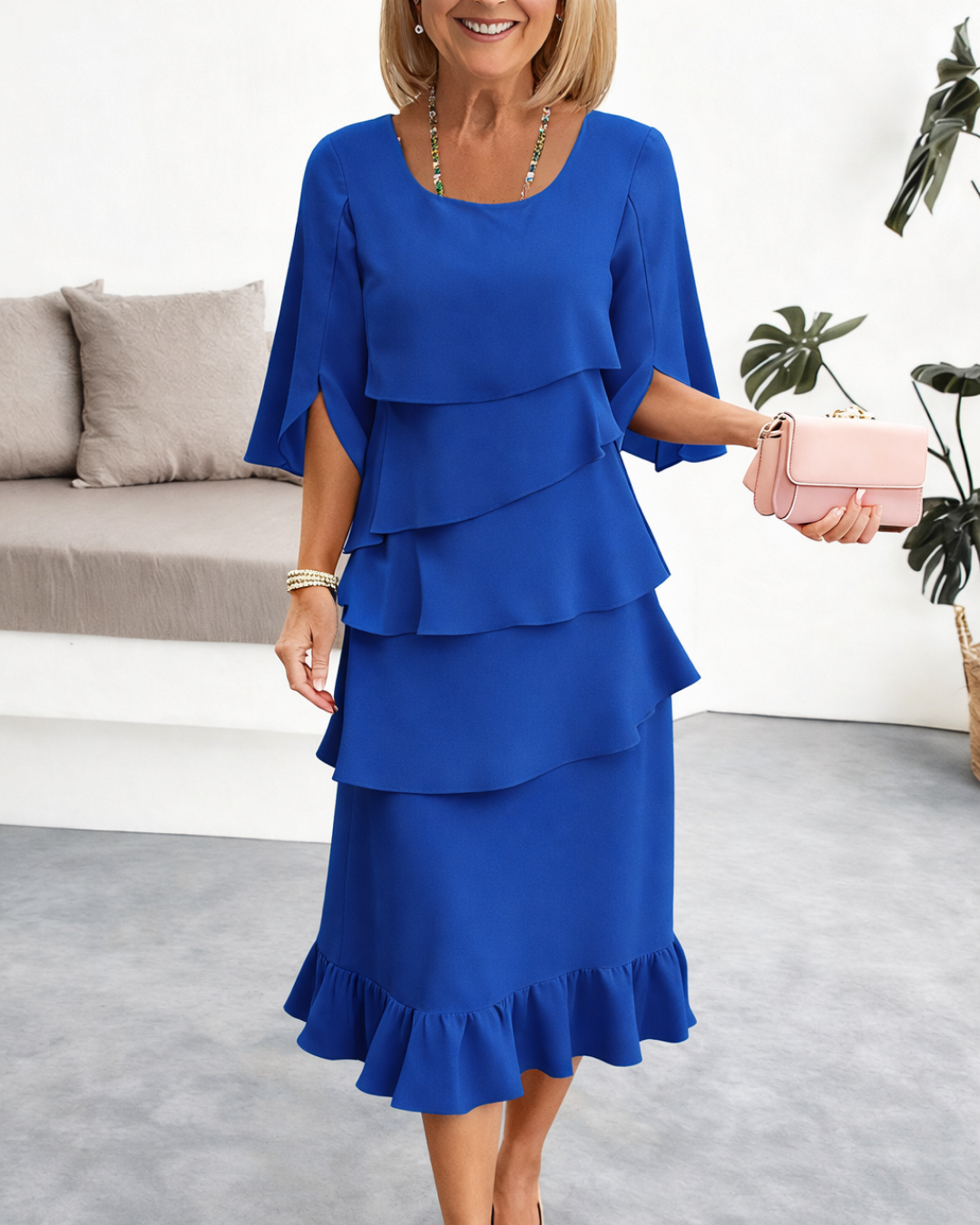 Patricia™ | Jurk met ruches