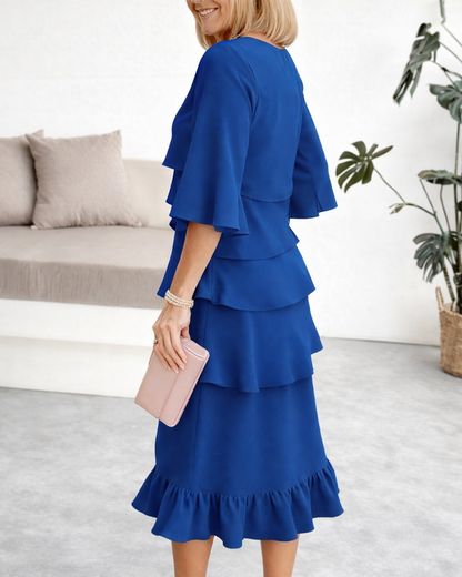 Patricia™ | Jurk met ruches