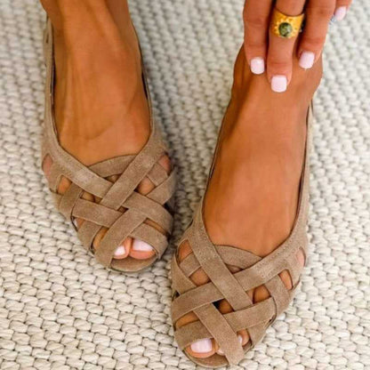 CATERINA™ | Gevlochten sandalen