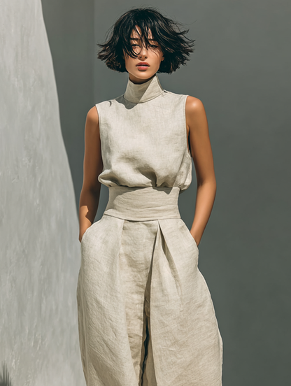 Maria™ | Minimalistische linnenset