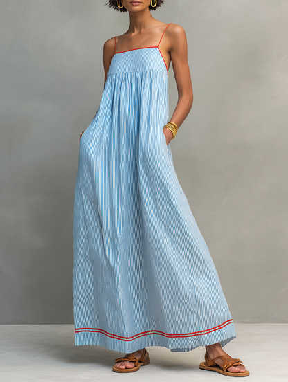 LOUNISSA™ | Gestreepte jurk
