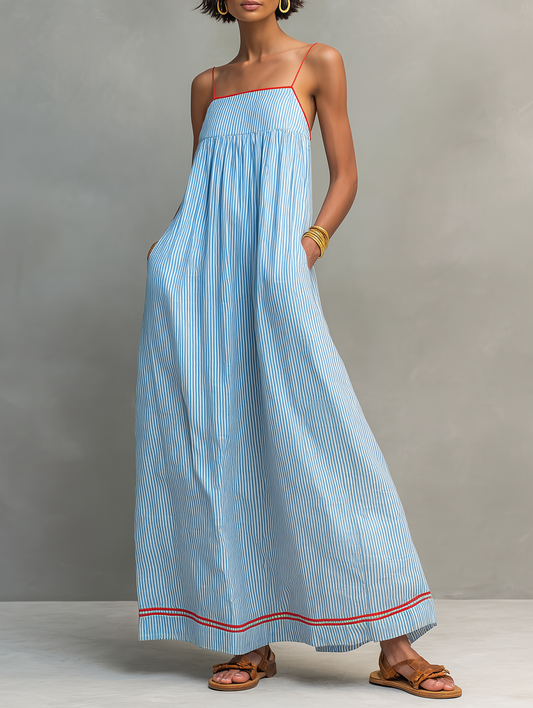 LOUNISSA™ | Gestreepte jurk
