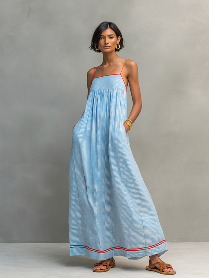 LOUNISSA™ | Gestreepte jurk