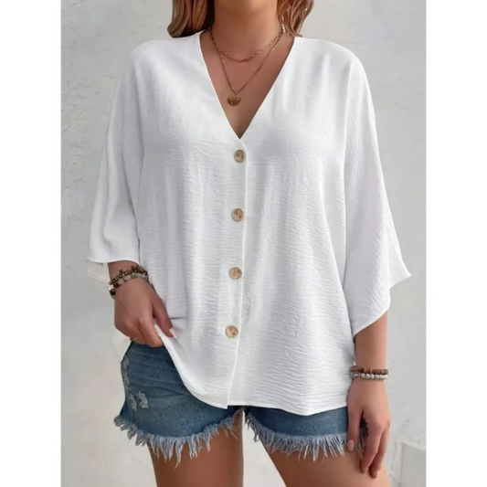 Dorothy™ | Elegante blouse met V-hals