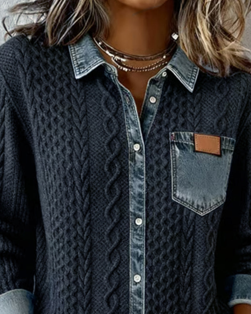 Makayla™ | Gebreide blouse