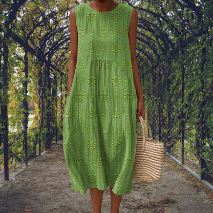 Aikaterini™ | Elegante mouwloze jurk