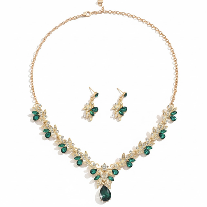 Heritage™ | Set met ketting en oorbellen