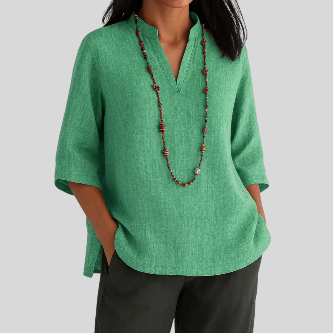 Eliana™ | Losvallende blouse