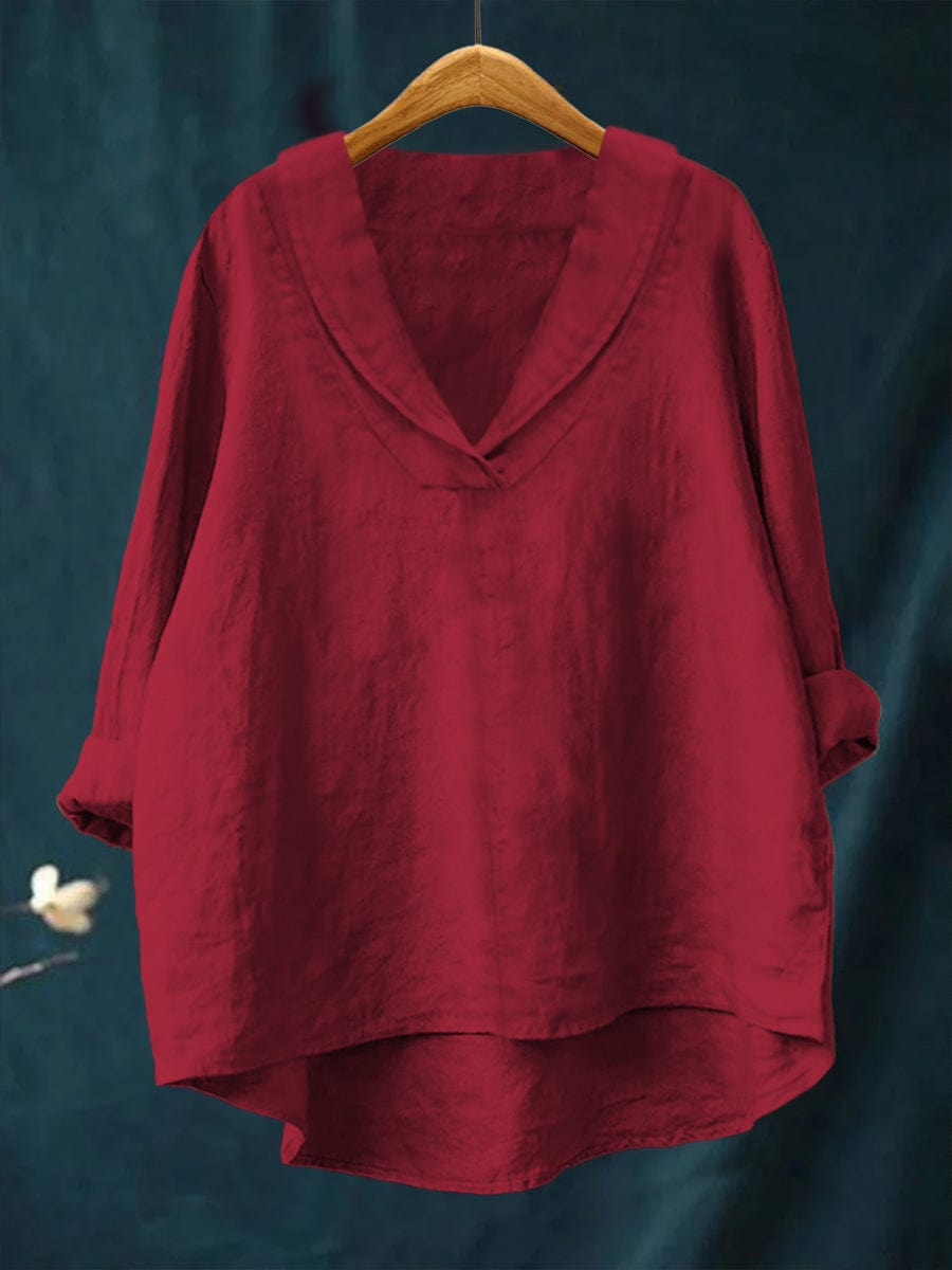 Hortense™ | Blouse met V-hals