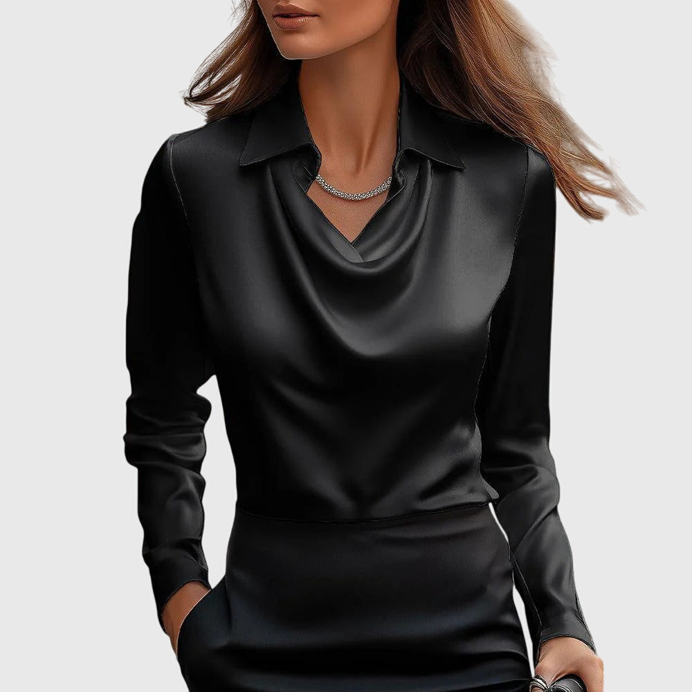 Aisha™ | Glanzende Blouse