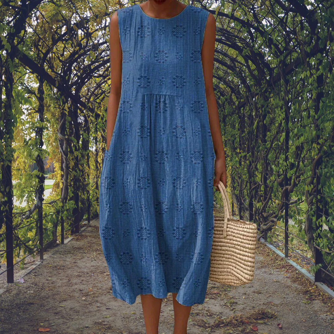 Aikaterini™ | Elegante mouwloze jurk