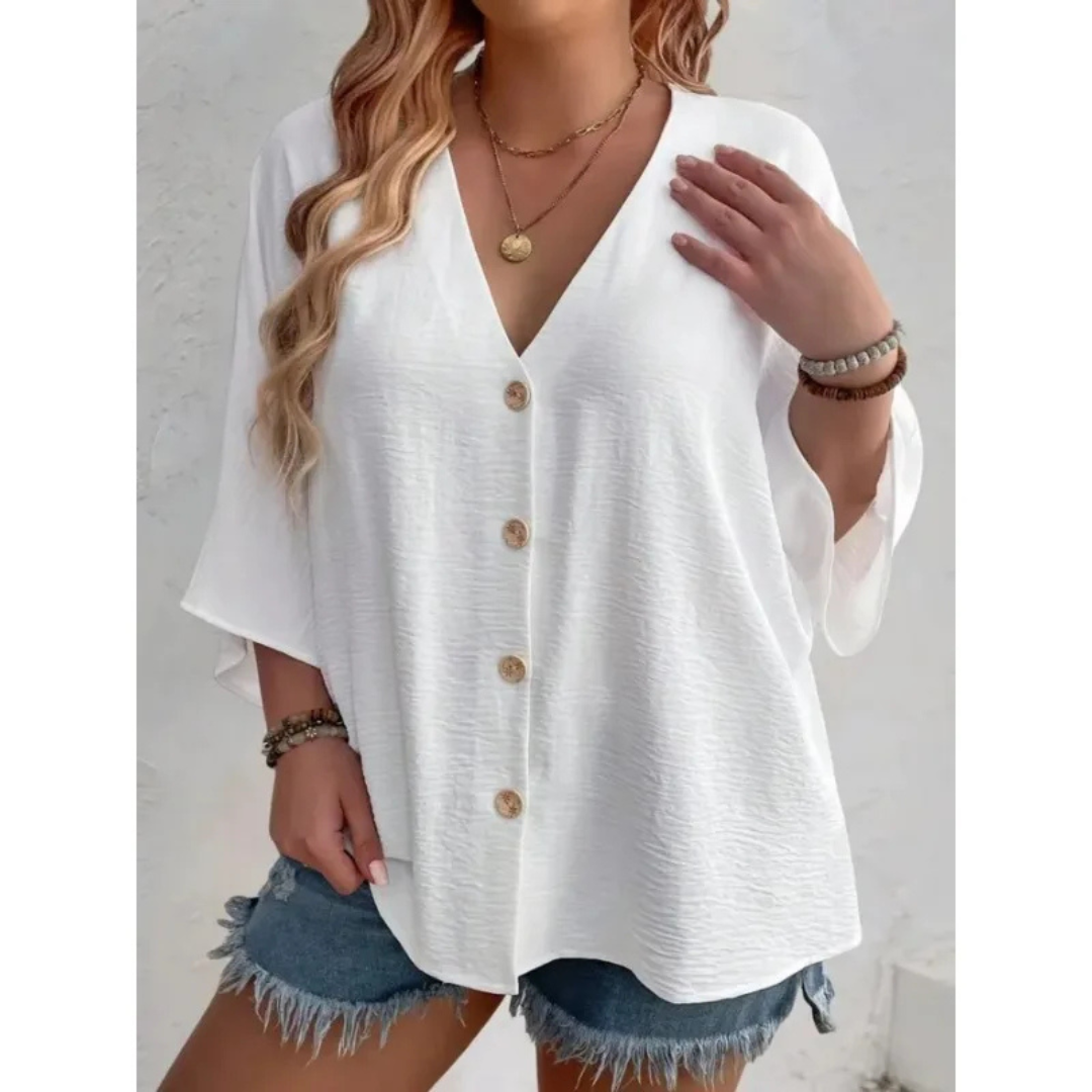 Dorothy™ | Elegante blouse met V-hals
