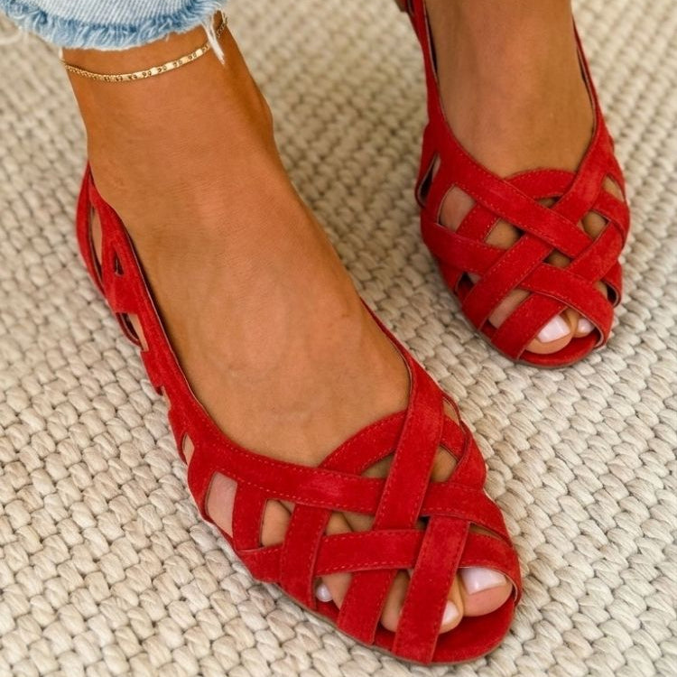 CATERINA™ | Gevlochten sandalen
