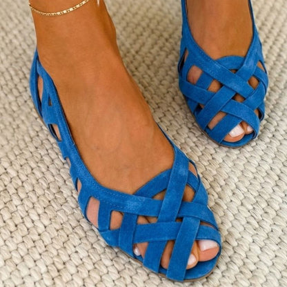 CATERINA™ | Gevlochten sandalen