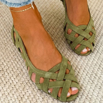 CATERINA™ | Gevlochten sandalen