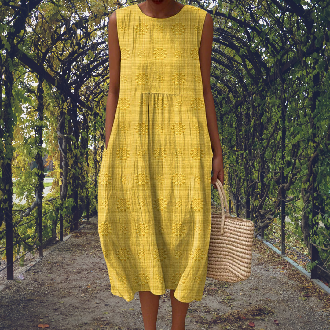 Aikaterini™ | Elegante mouwloze jurk