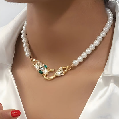Aline™ | Parelslangenhalsketting