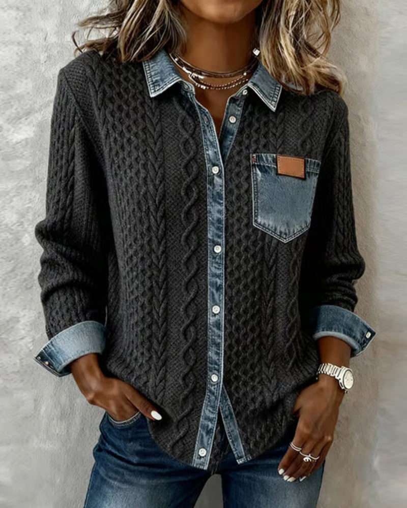 Makayla™ | Gebreide blouse