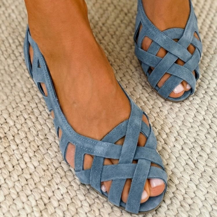 CATERINA™ | Gevlochten sandalen