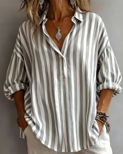 Nora™ | Gestreepte blouse