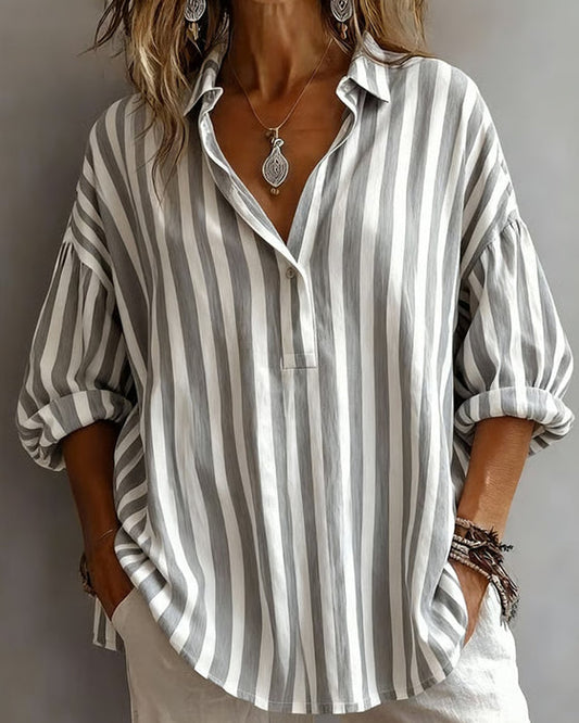 Nora™ | Gestreepte blouse