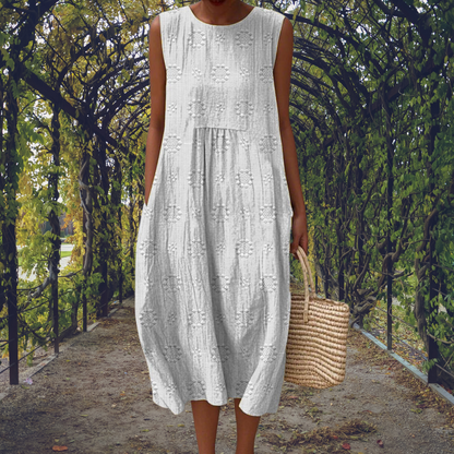 Aikaterini™ | Elegante mouwloze jurk