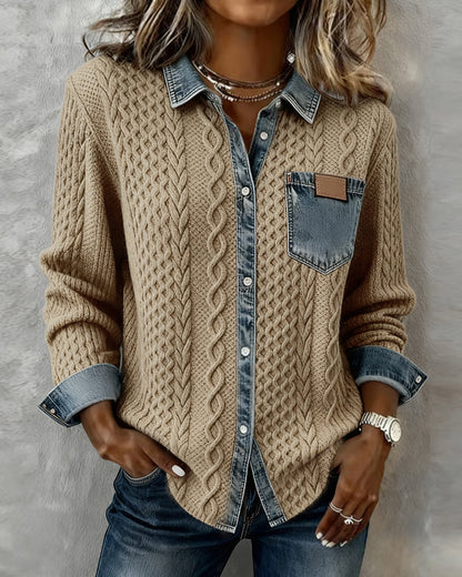 Makayla™ | Gebreide blouse