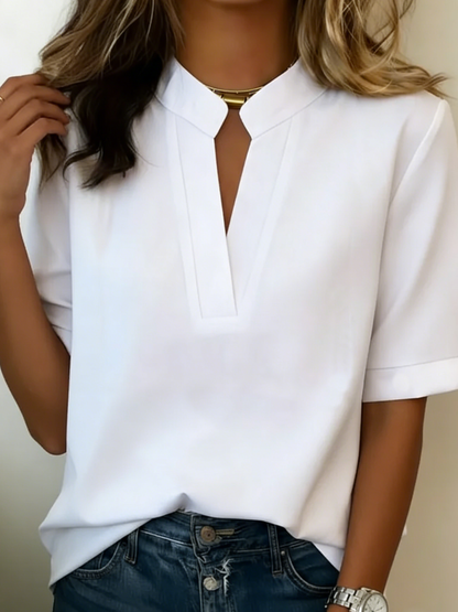 Frances™ | Elegante blouse met verfijnde kraag