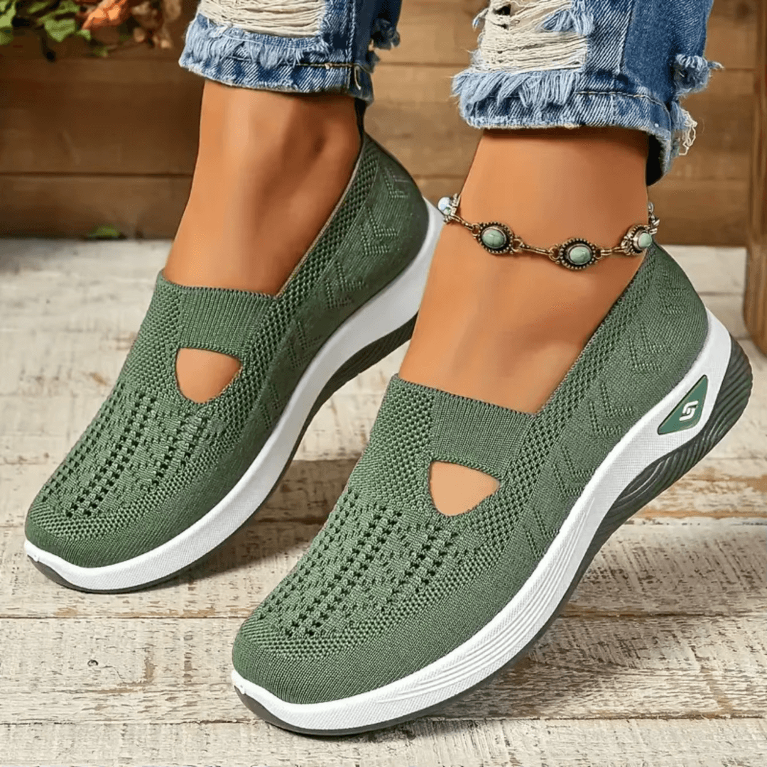 Gabrielle™ | Ademende slip-ons