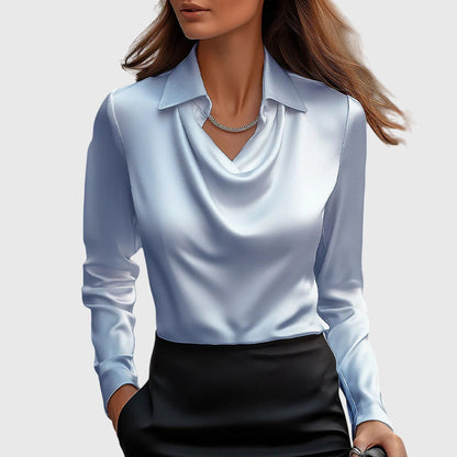 Aisha™ | Glanzende Blouse