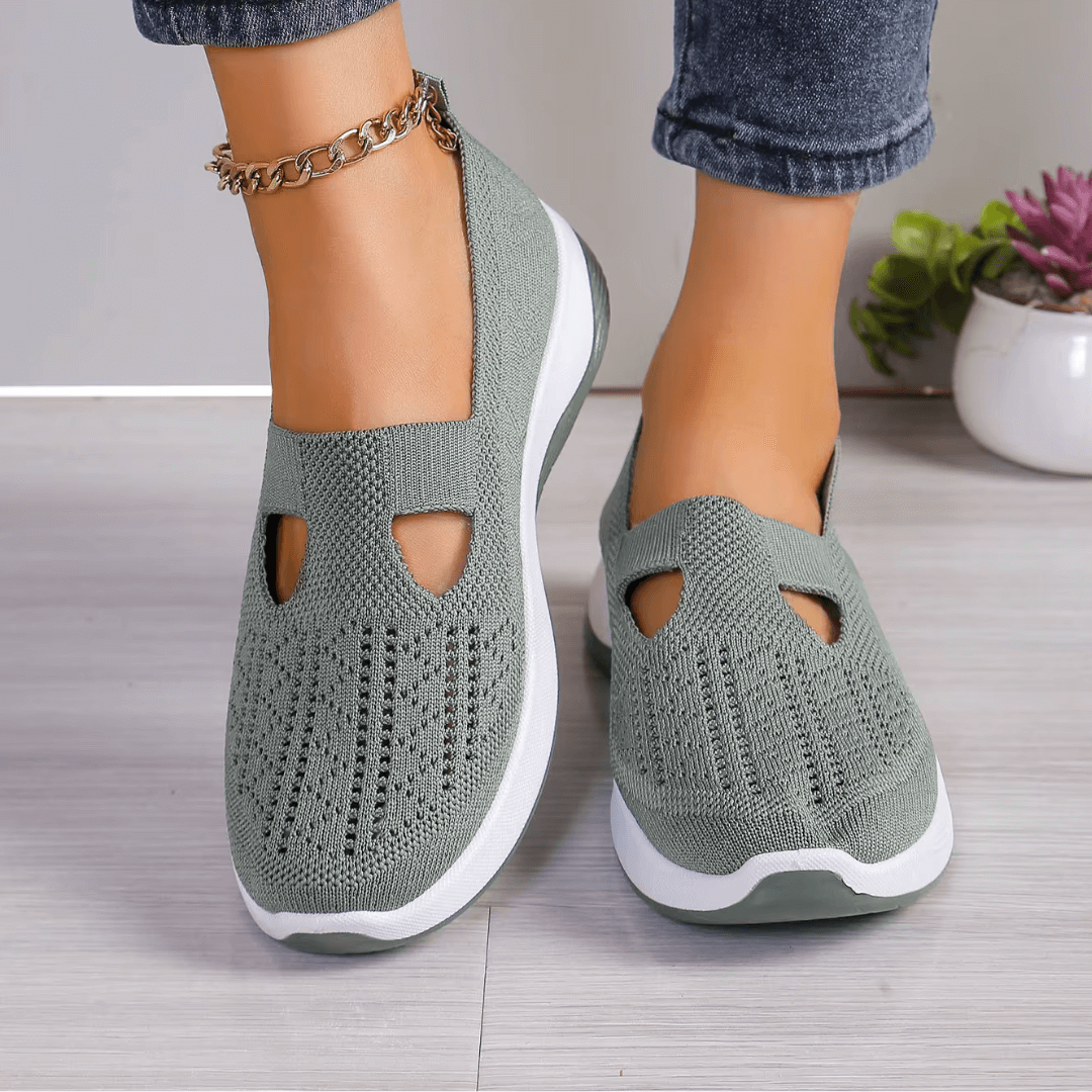 Gabrielle™ | Ademende slip-ons