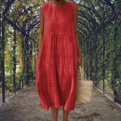 Aikaterini™ | Elegante mouwloze jurk