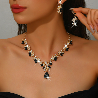 Heritage™ | Set met ketting en oorbellen