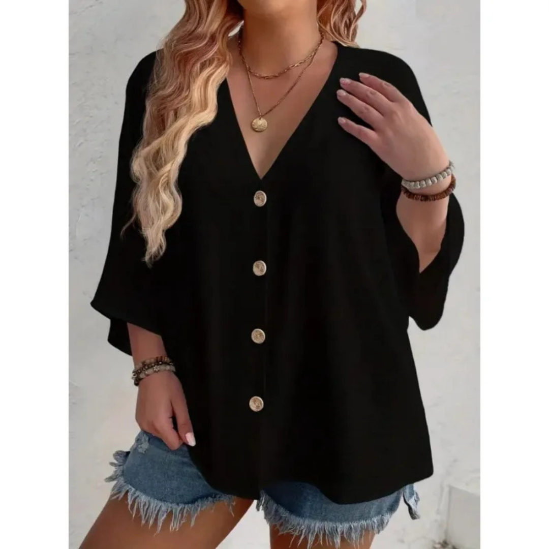 Dorothy™ | Elegante blouse met V-hals