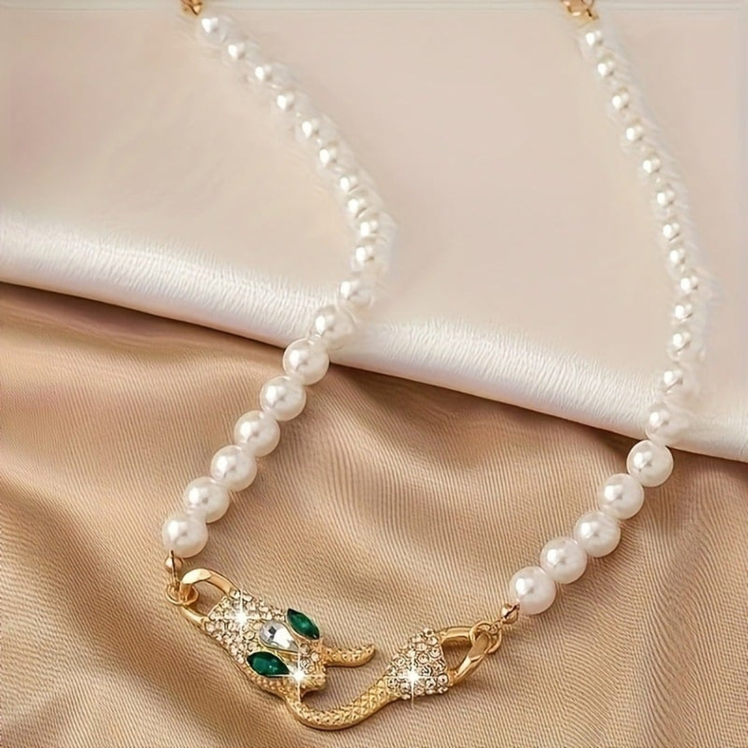 Aline™ | Parelslangenhalsketting