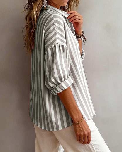 Nora™ | Gestreepte blouse