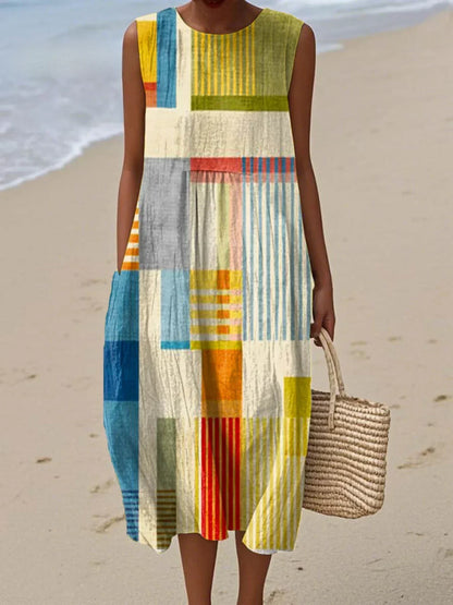 Lucienne™ | Patchwork-jurk