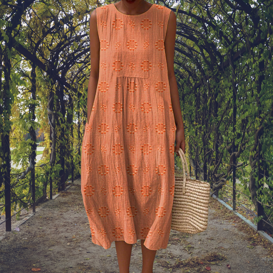 Aikaterini™ | Elegante mouwloze jurk